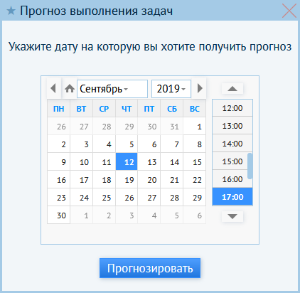Изображение: Прогнозирование выполнения работ